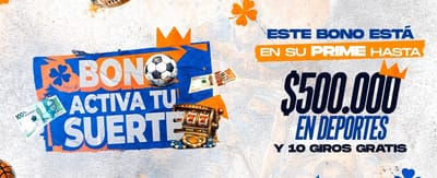 Bono de Bienvenida Explosivo promotion banner